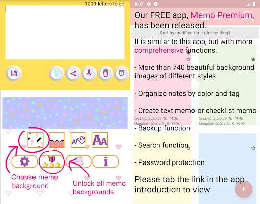 Sticky Memo Notepad Dots 4: Notas Adhesivas para tu Pantalla - Screenshot 8