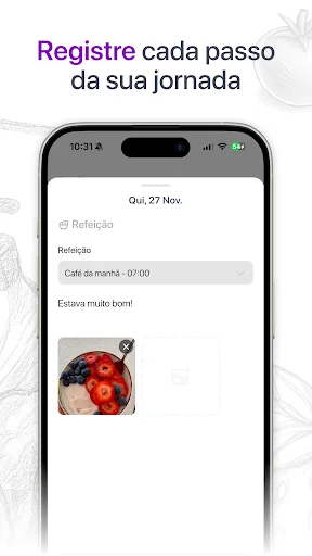 Dietitian para pacientes: Organiza tus comidas y mejora tu salud - Screenshot 1