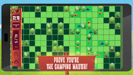 Descarga Real Tents & Trees: El Mejor Juego de Lógica Gratis - Screenshot 1