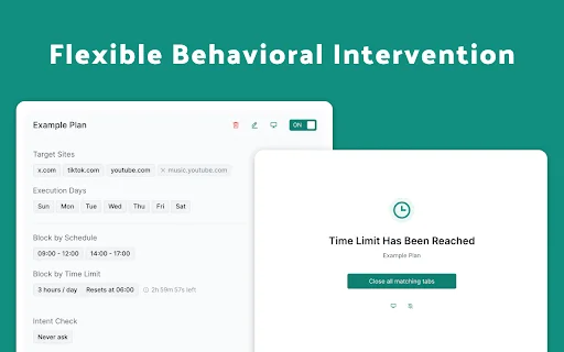 SurfPal: Limita tu tiempo en pantalla y aumenta tu productividad - Screenshot 3