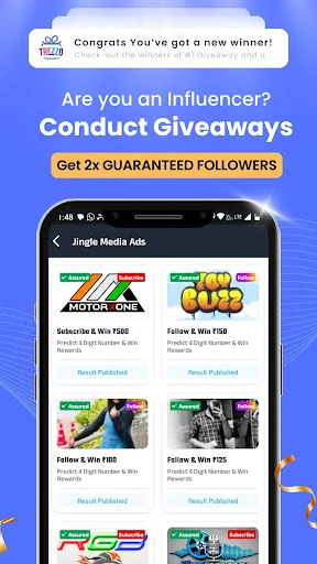 Descarga Trezzo: Sorteos Diarios Gratis y Premios Increíbles - Screenshot 4