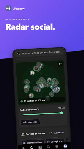 Descarga Lifeasnow – Conoce Gente Nueva y Comparte Momentos - Screenshot 6