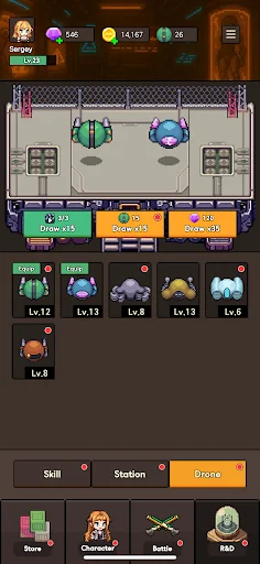 Descargar Goddess Mecha APK – RPG de Defensa y Chat de Chicas - Screenshot 5