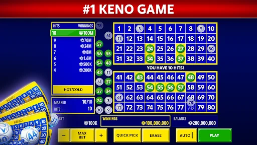 Descargar Vegas Keno by Pokerist – El Mejor Keno de Casino Gratis - Screenshot 9