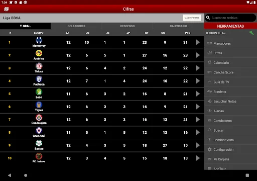 CANCHA: Resultados de Fútbol y Deportes en Vivo – Descarga Ahora - Screenshot 23