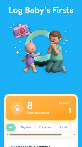 Baby Tracker: Growth & Leaps – Seguimiento de Desarrollo Infantil - Screenshot 3
