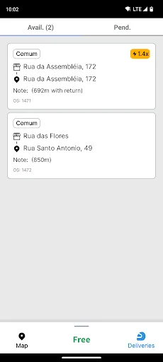 Descargar Delivery Yes – Entregador: App Segura y Rápida - Screenshot 2
