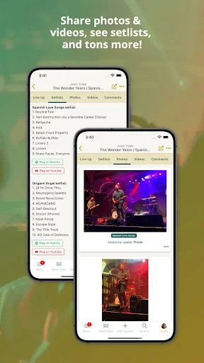 Concert Archives: Tu Diario y Red Social de Conciertos Gratis - Screenshot 5