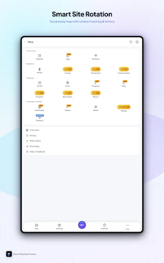 Smart Peptide Tracker: Optimiza tu Seguimiento de Péptidos - Screenshot 21